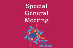 Special General Meeting